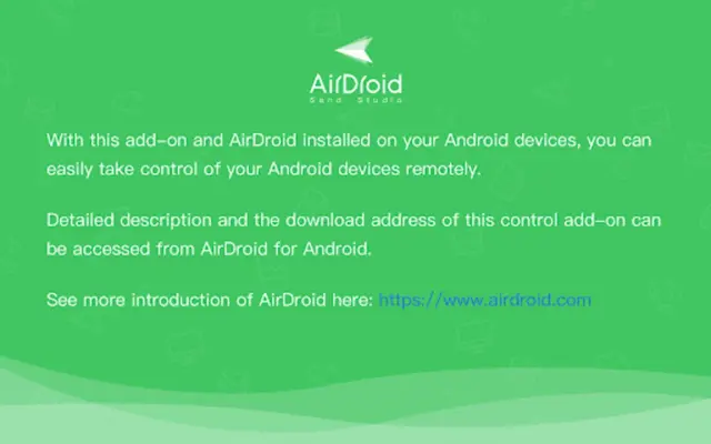 AirDroid Control Add-on android App screenshot 3